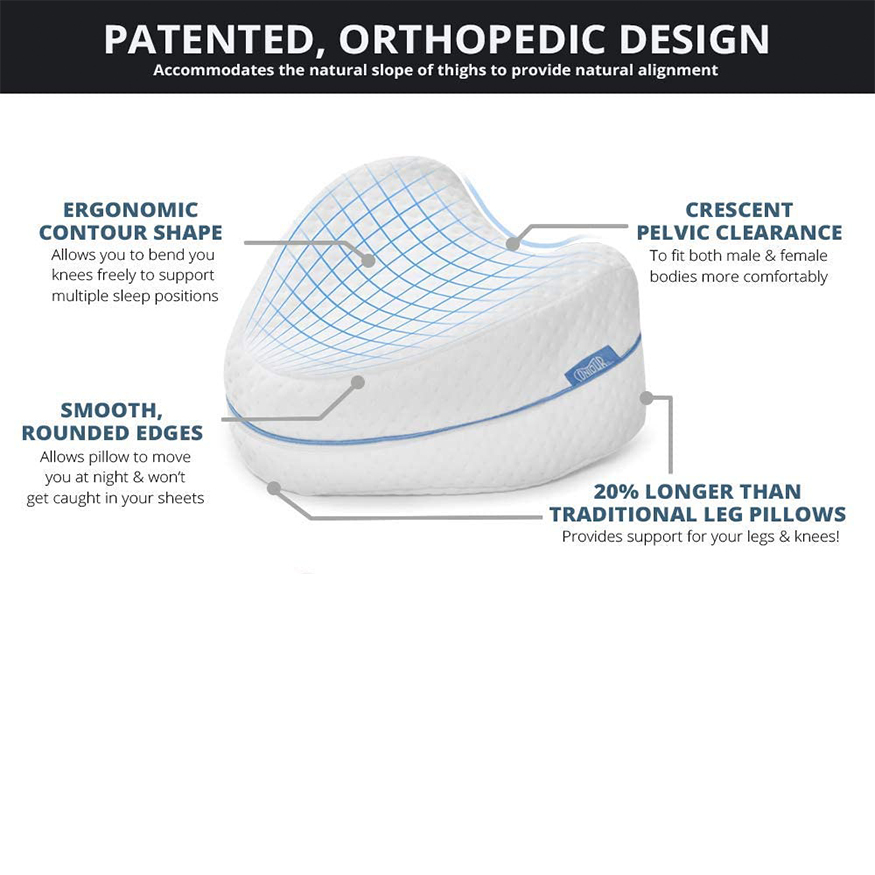 Contour Legacy Leg & Knee Foam Support Pillow in qatar